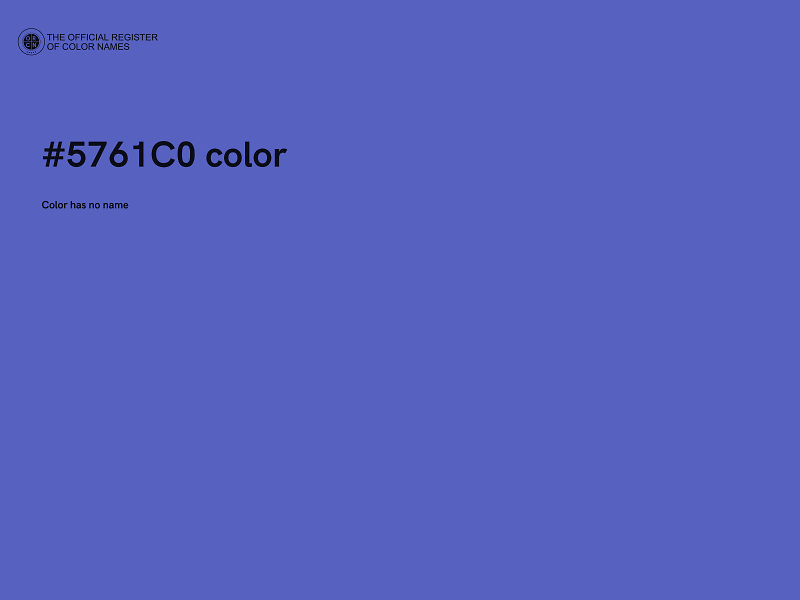 #5761C0 color image