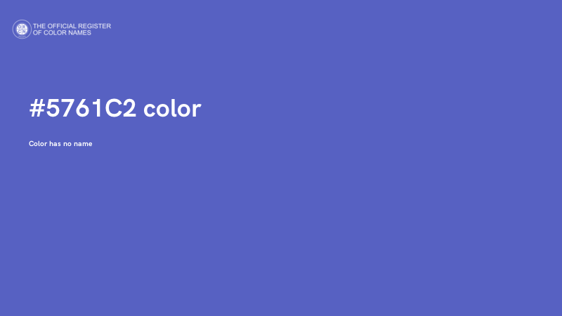 #5761C2 color image