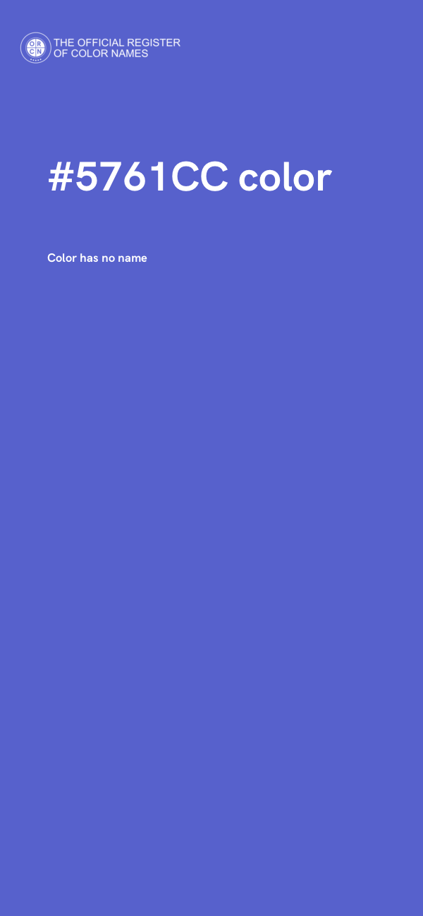 #5761CC color image