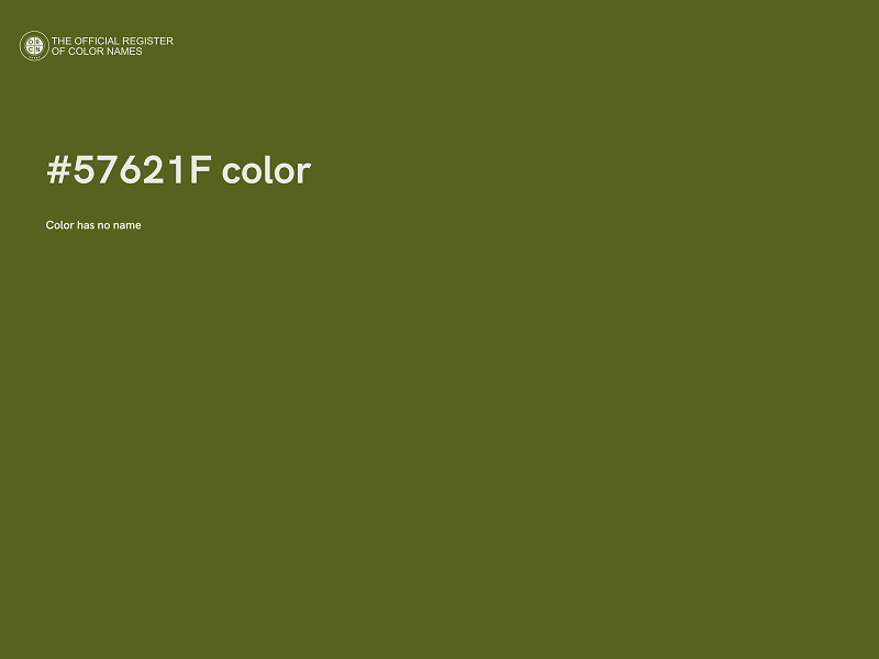#57621F color image