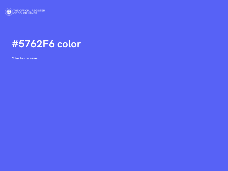 #5762F6 color image