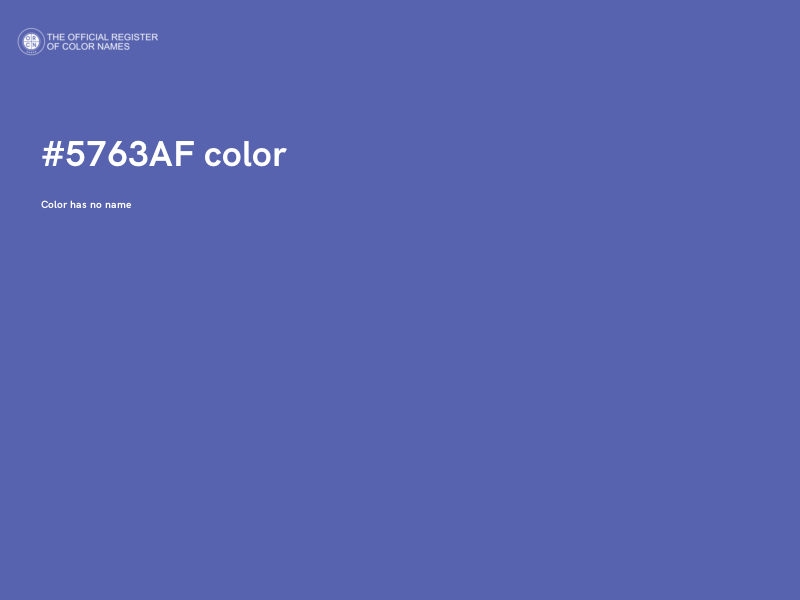 #5763AF color image