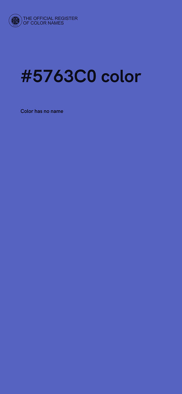 #5763C0 color image
