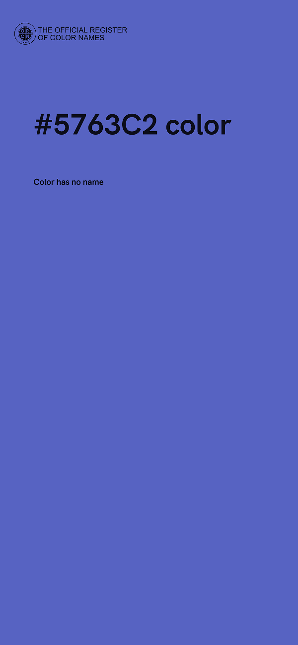 #5763C2 color image