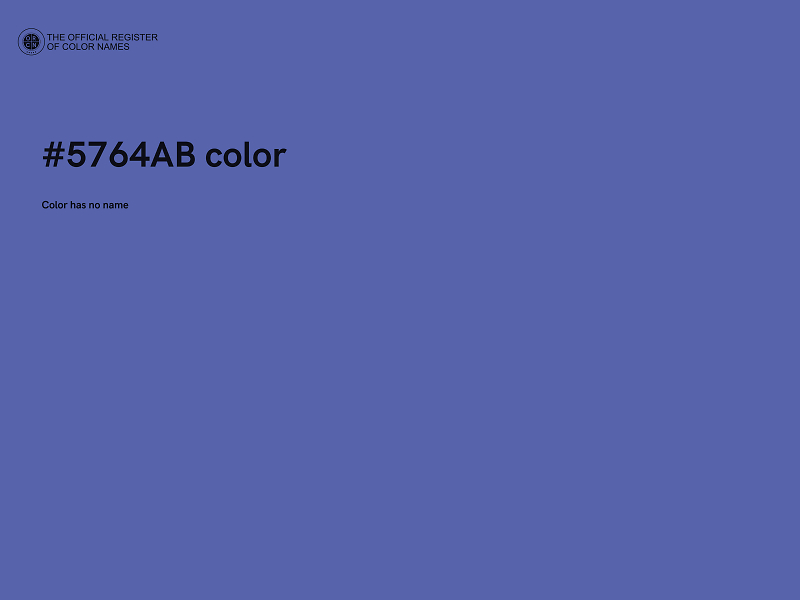 #5764AB color image