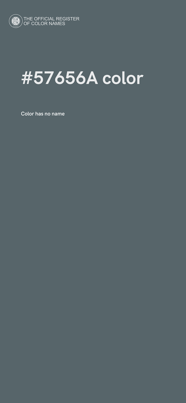 #57656A color image