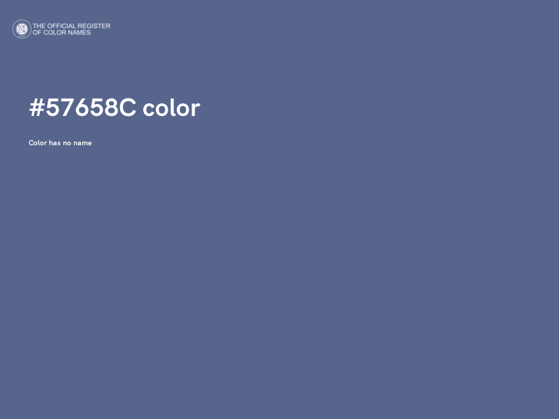 #57658C color image