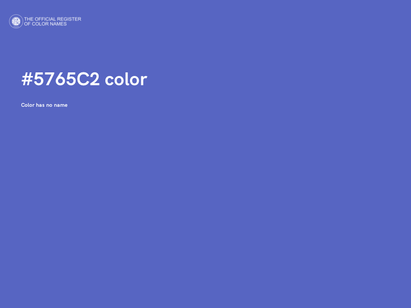 #5765C2 color image