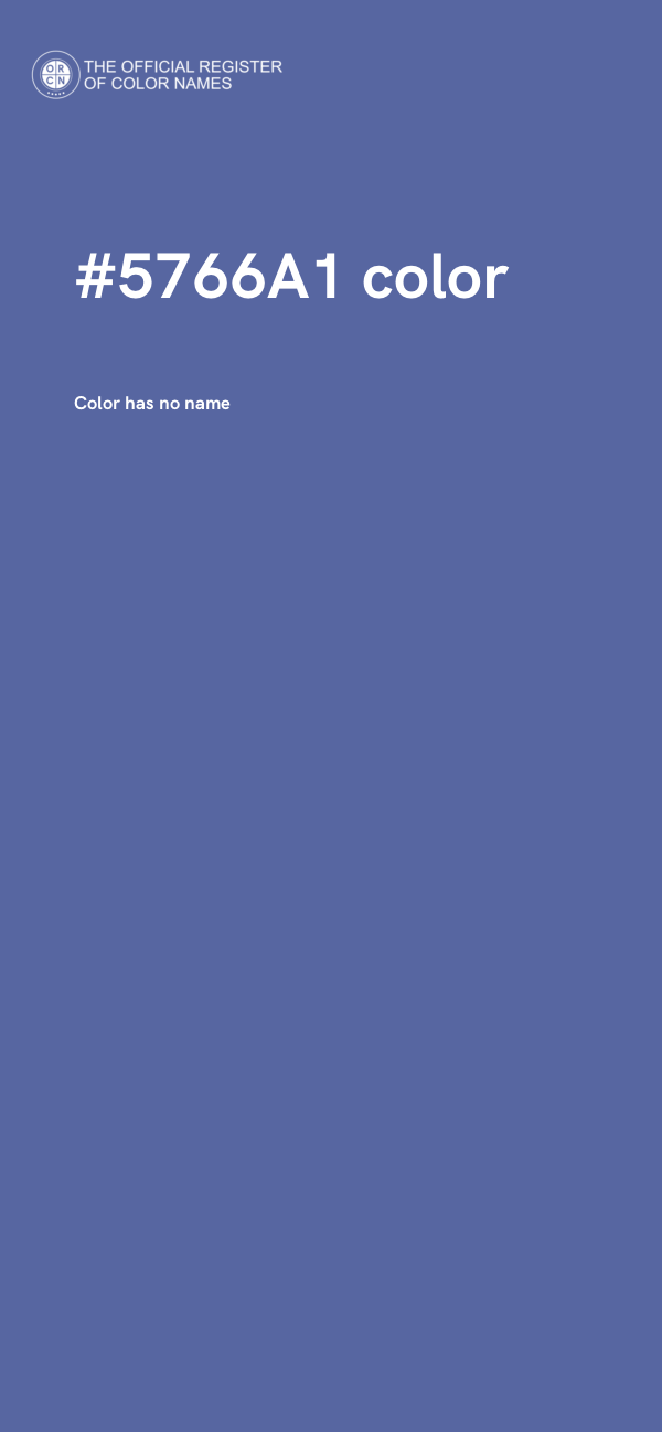 #5766A1 color image