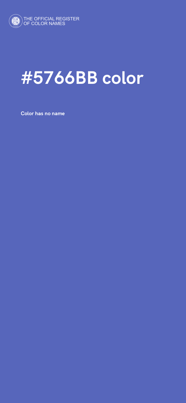 #5766BB color image