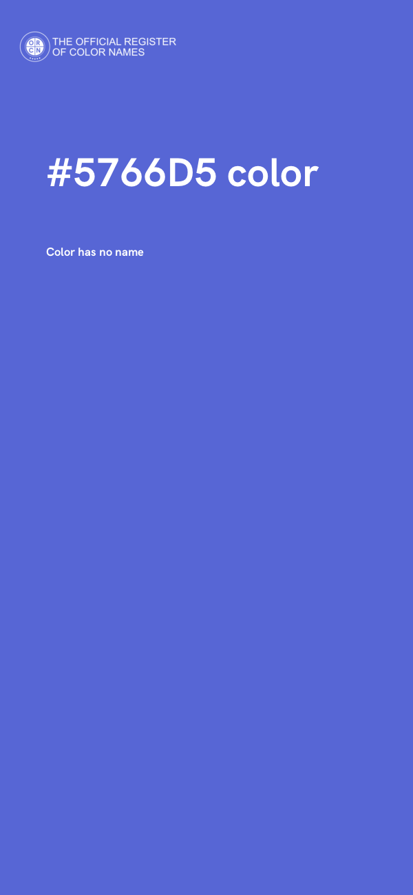#5766D5 color image