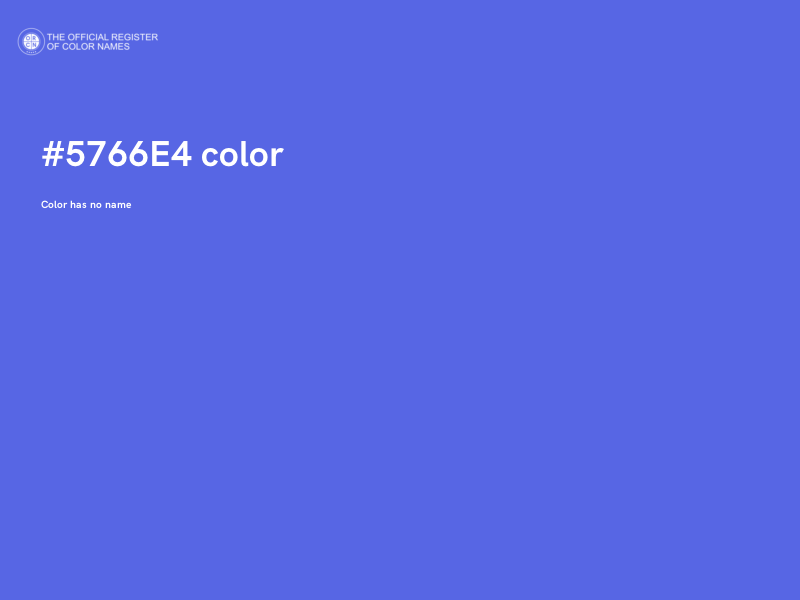 #5766E4 color image