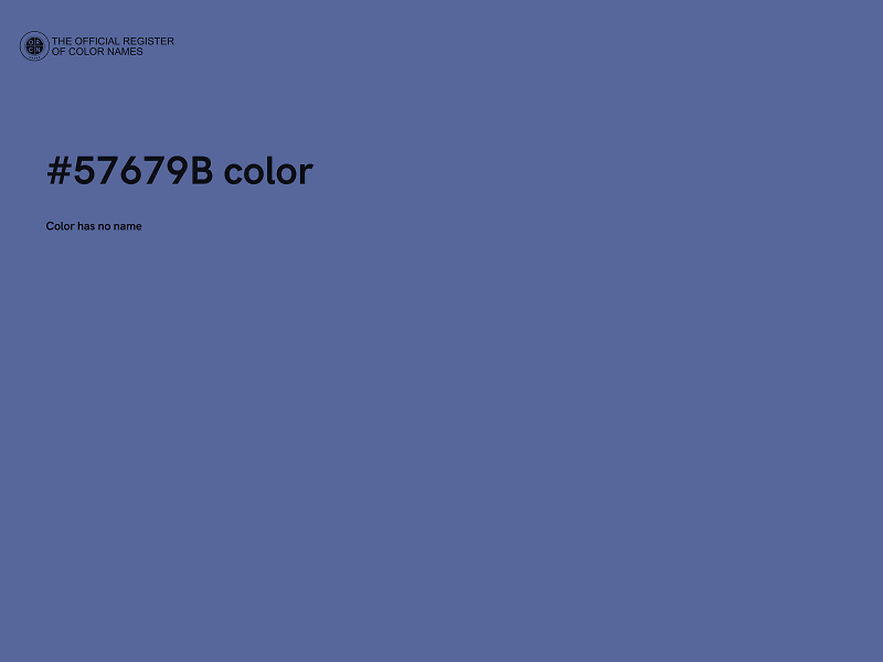 #57679B color image