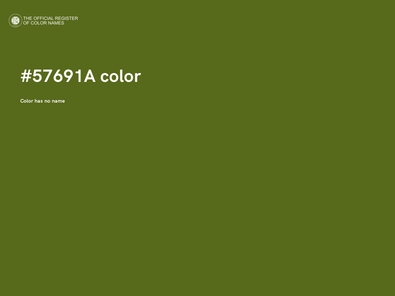 #57691A color image