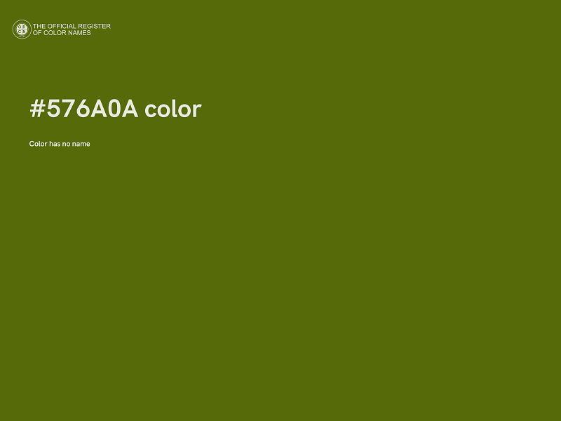 #576A0A color image