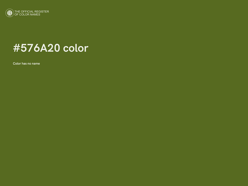 #576A20 color image