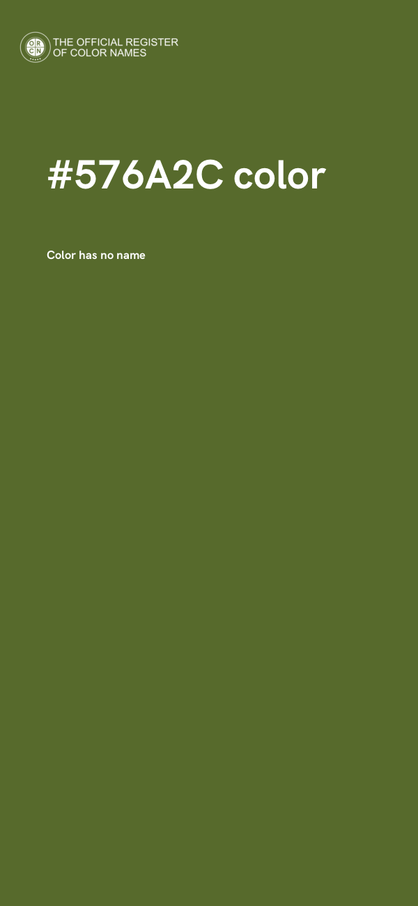 #576A2C color image