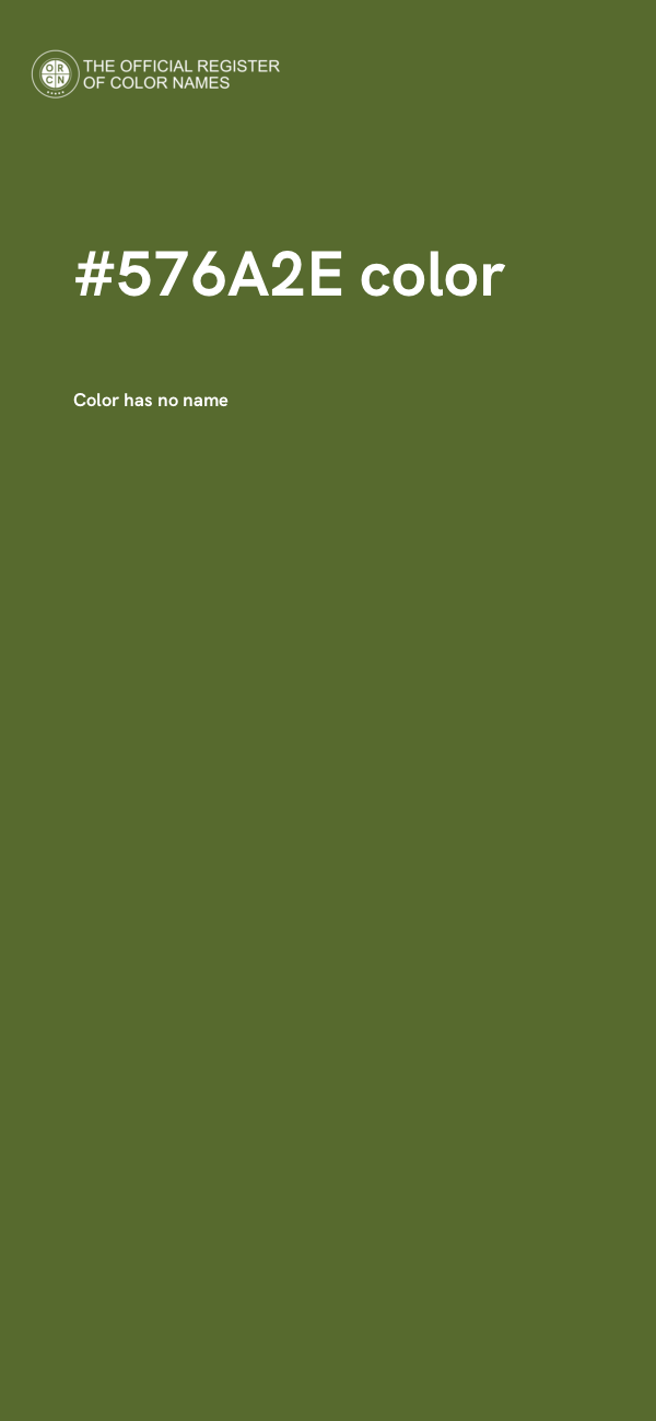 #576A2E color image