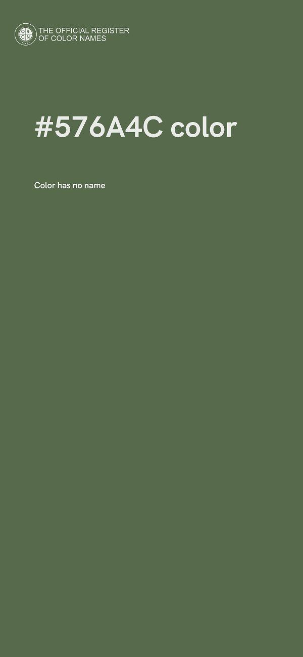 #576A4C color image