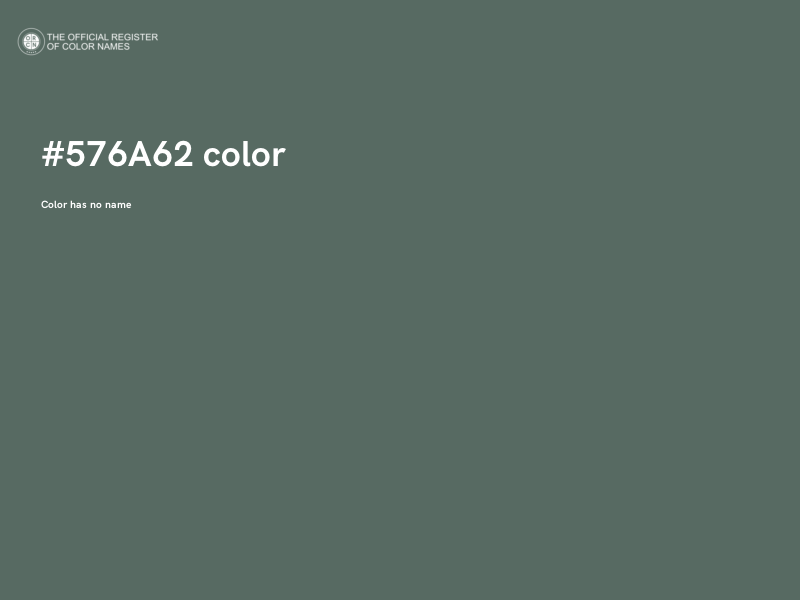 #576A62 color image