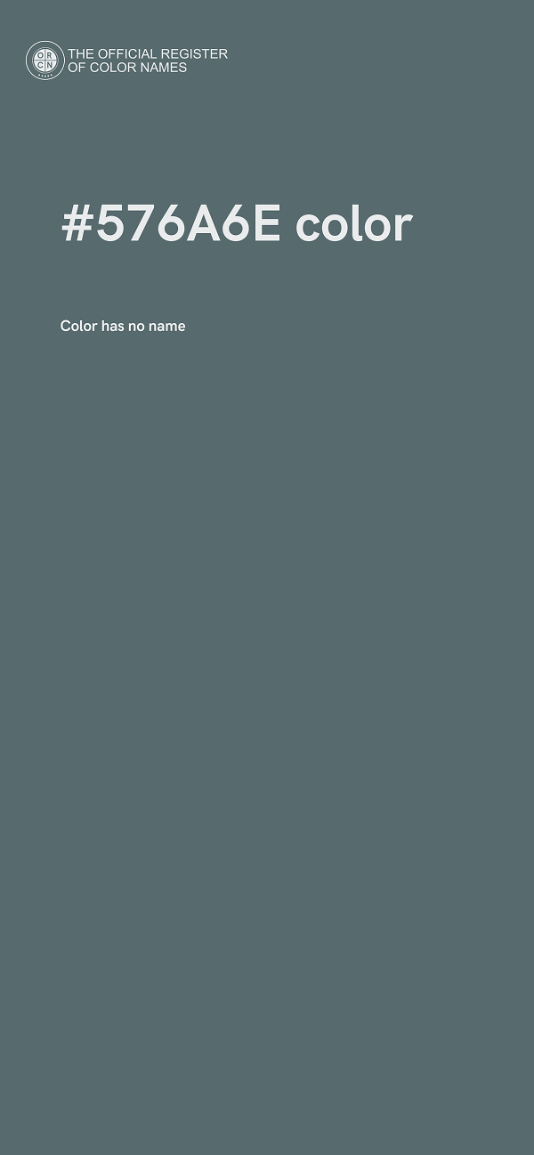 #576A6E color image