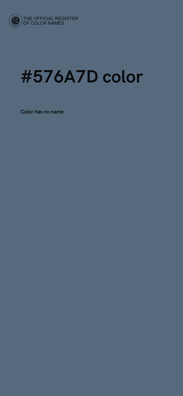 #576A7D color image