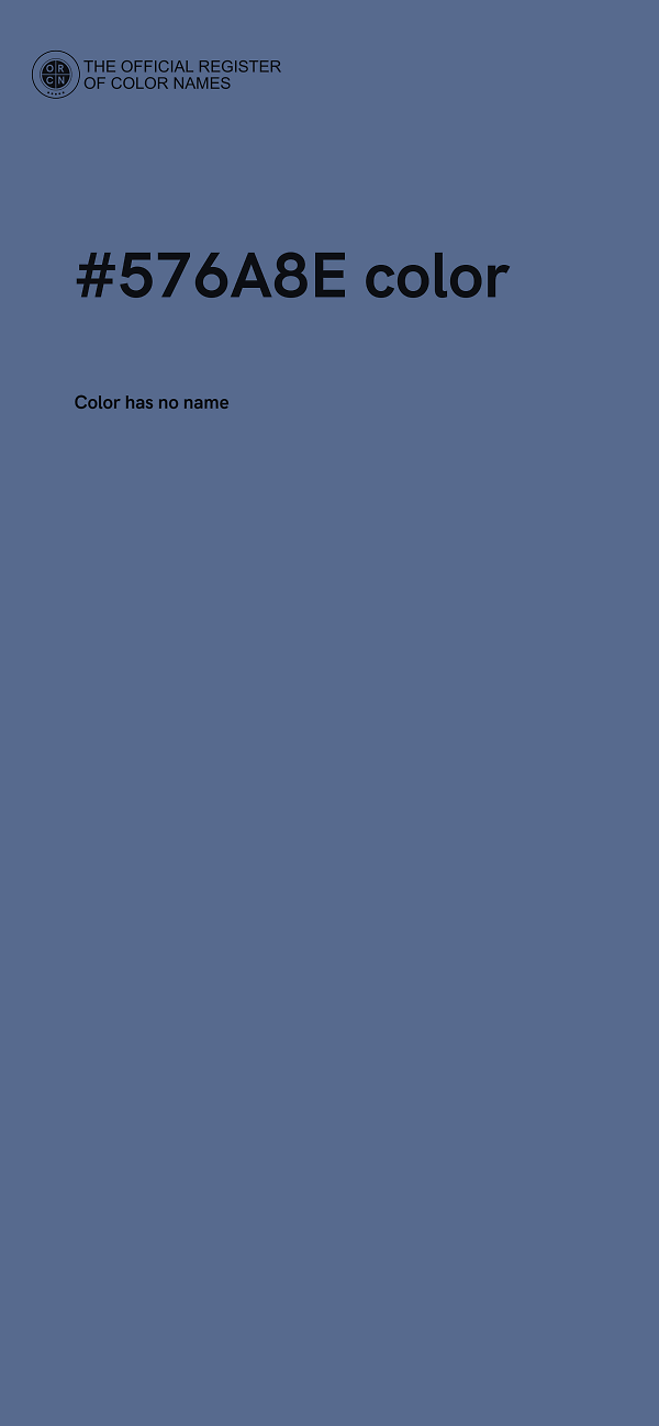 #576A8E color image