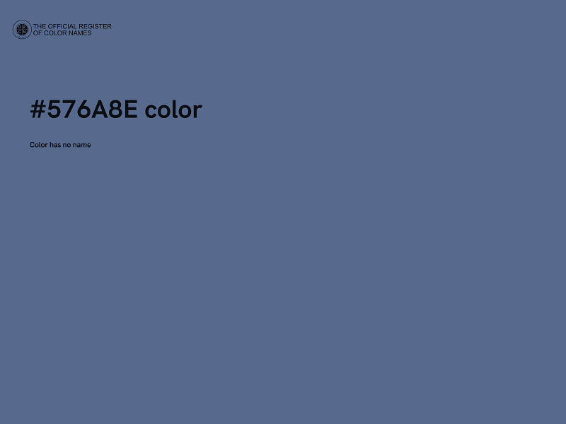 #576A8E color image
