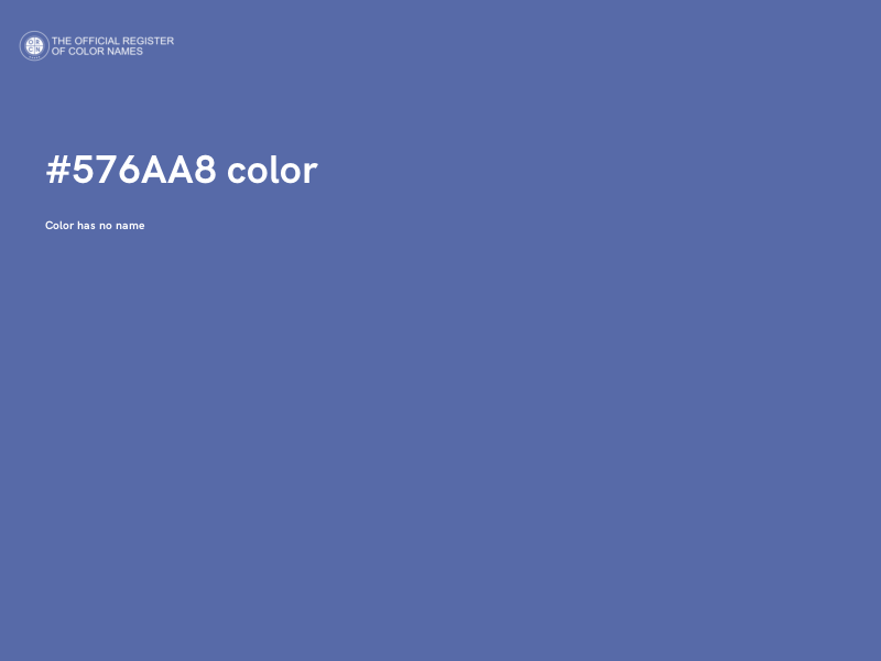 #576AA8 color image