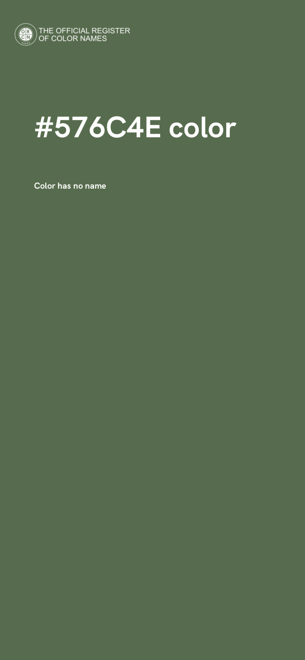 #576C4E color image