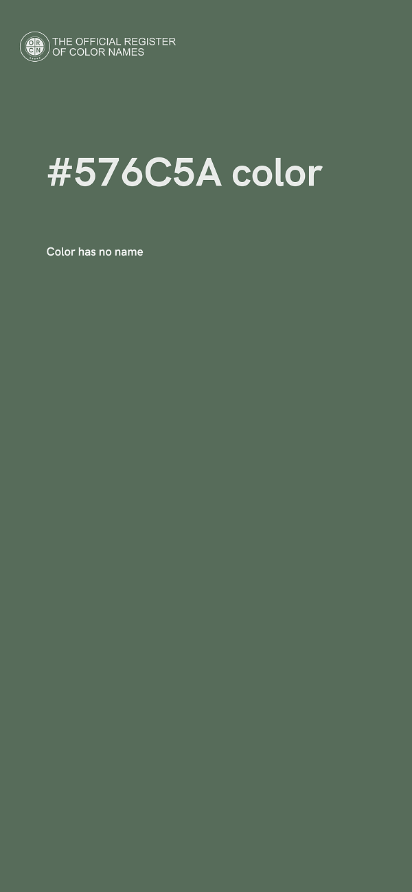 #576C5A color image