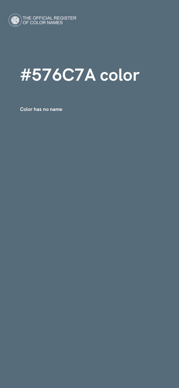 #576C7A color image