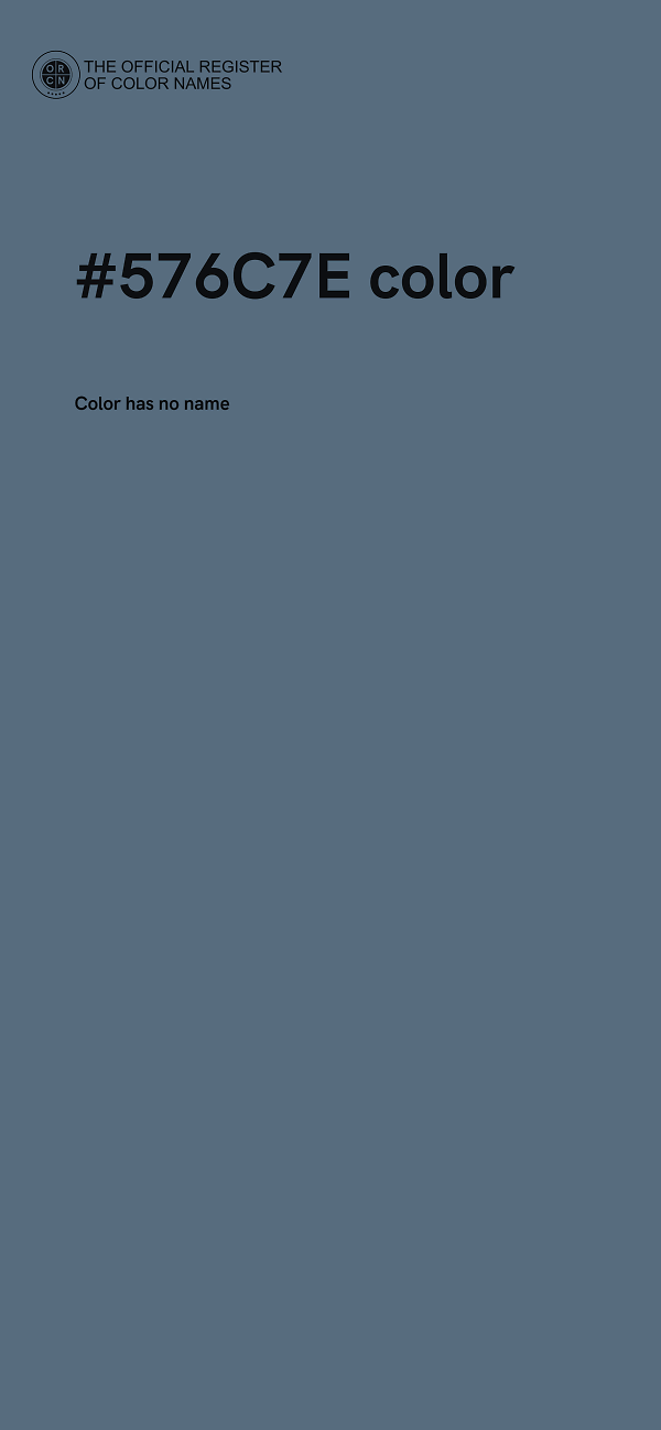 #576C7E color image