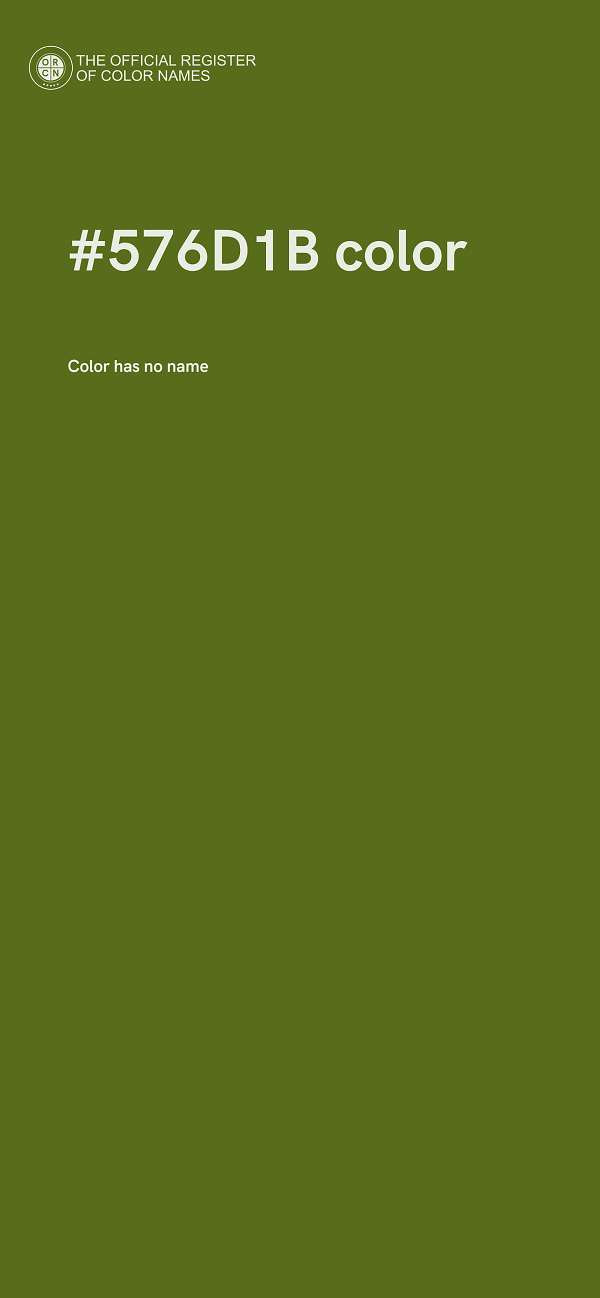 #576D1B color image