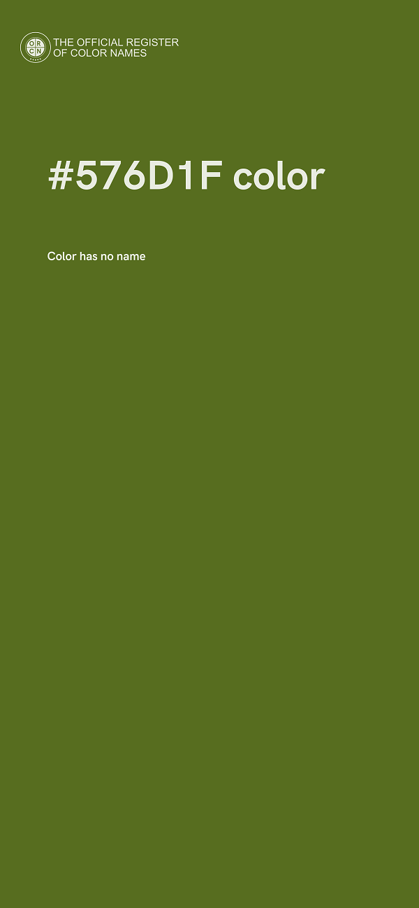 #576D1F color image