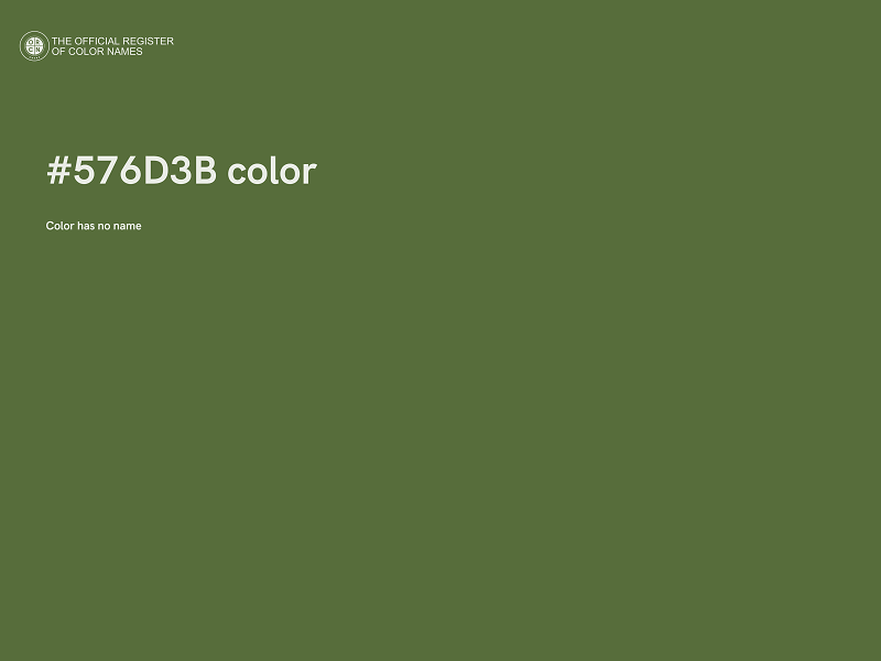 #576D3B color image