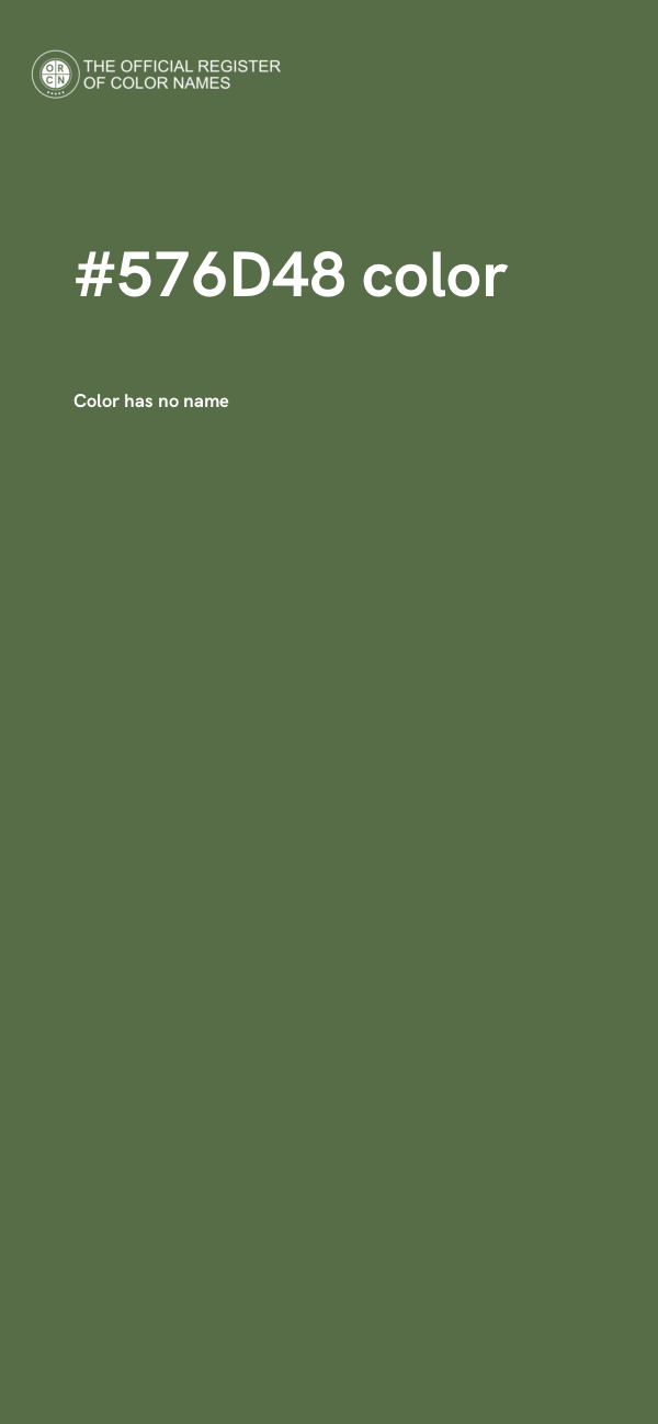 #576D48 color image