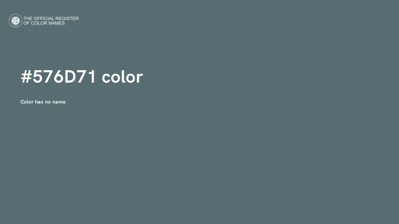 #576D71 color image