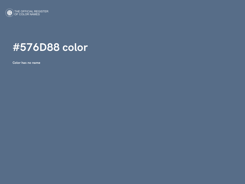 #576D88 color image