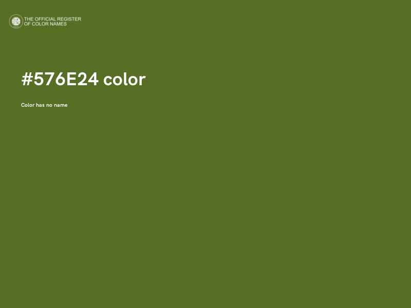 #576E24 color image