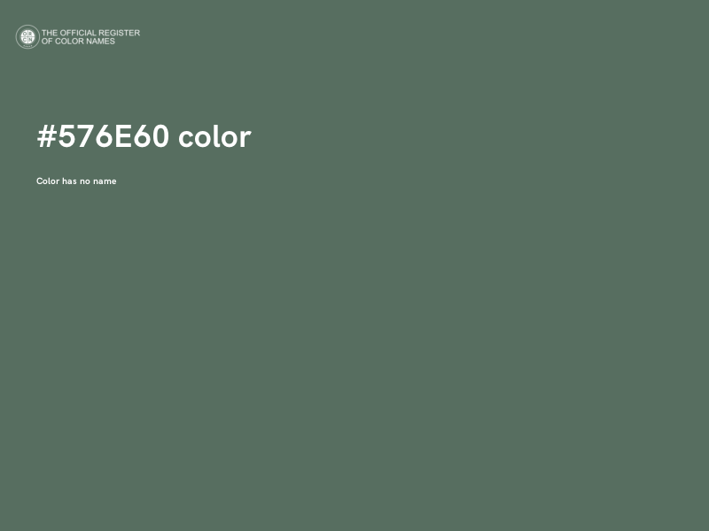 #576E60 color image