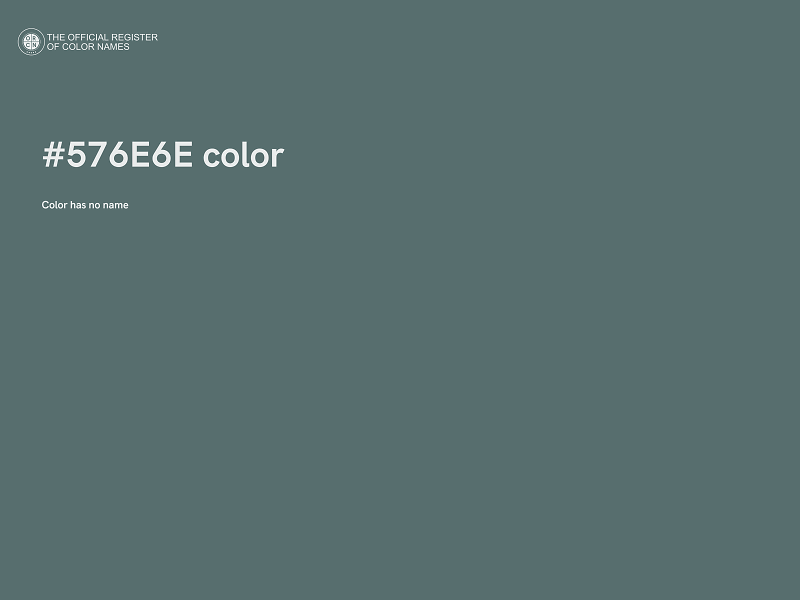 #576E6E color image