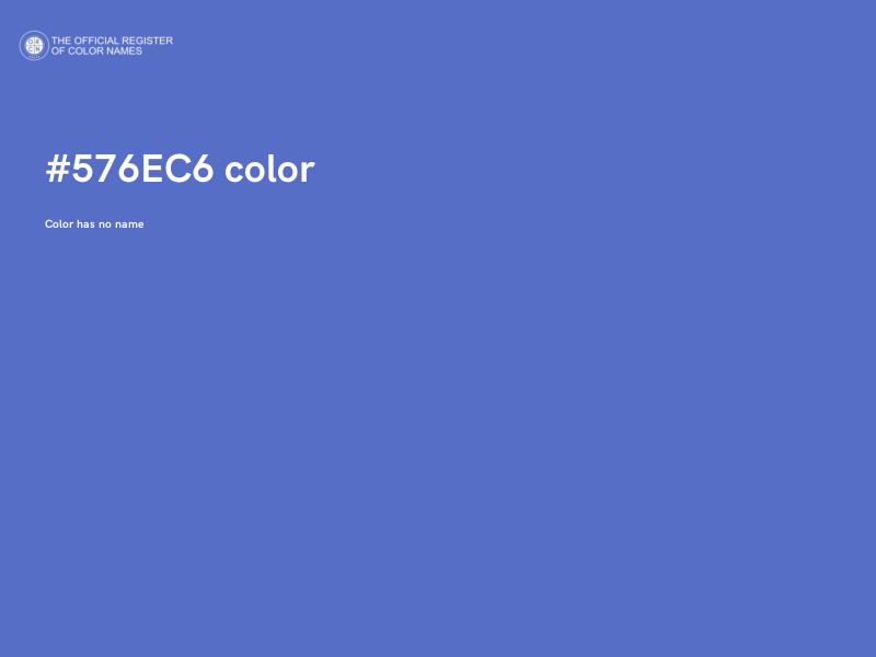 #576EC6 color image
