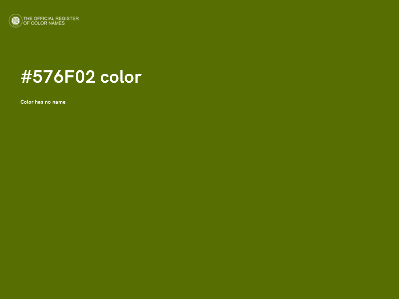 #576F02 color image