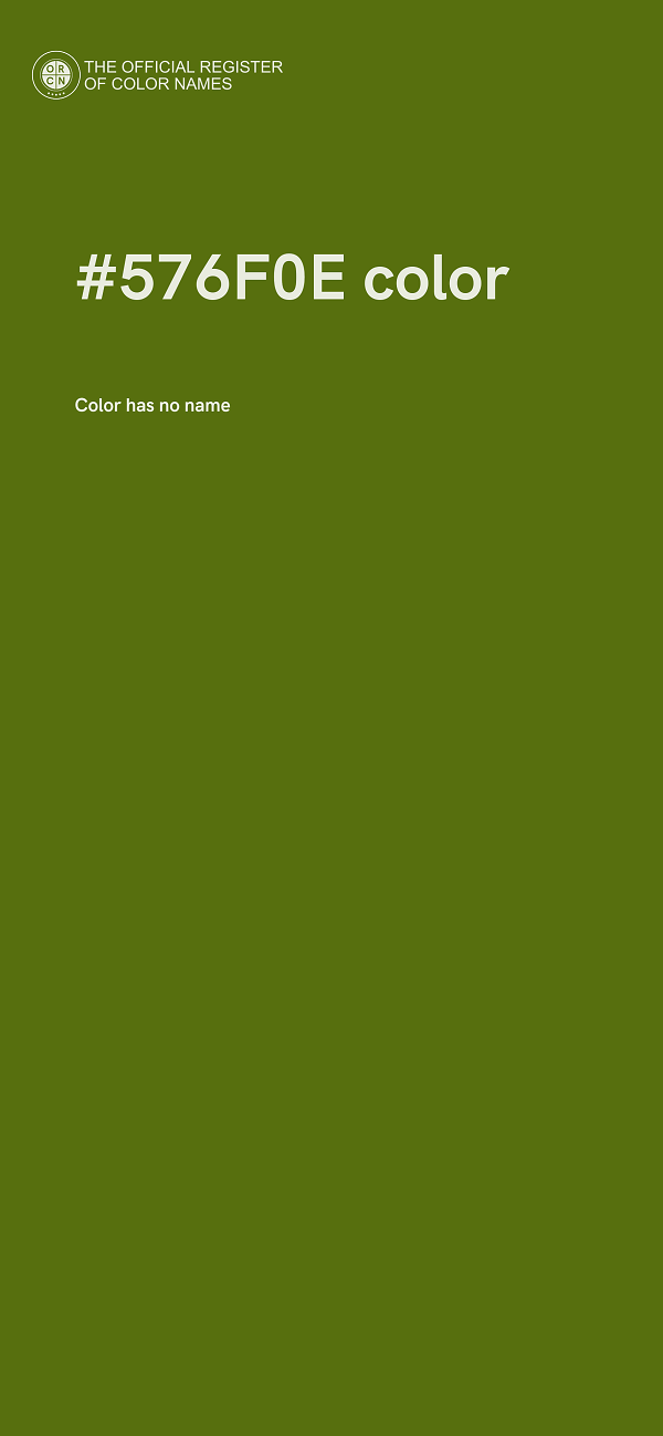 #576F0E color image