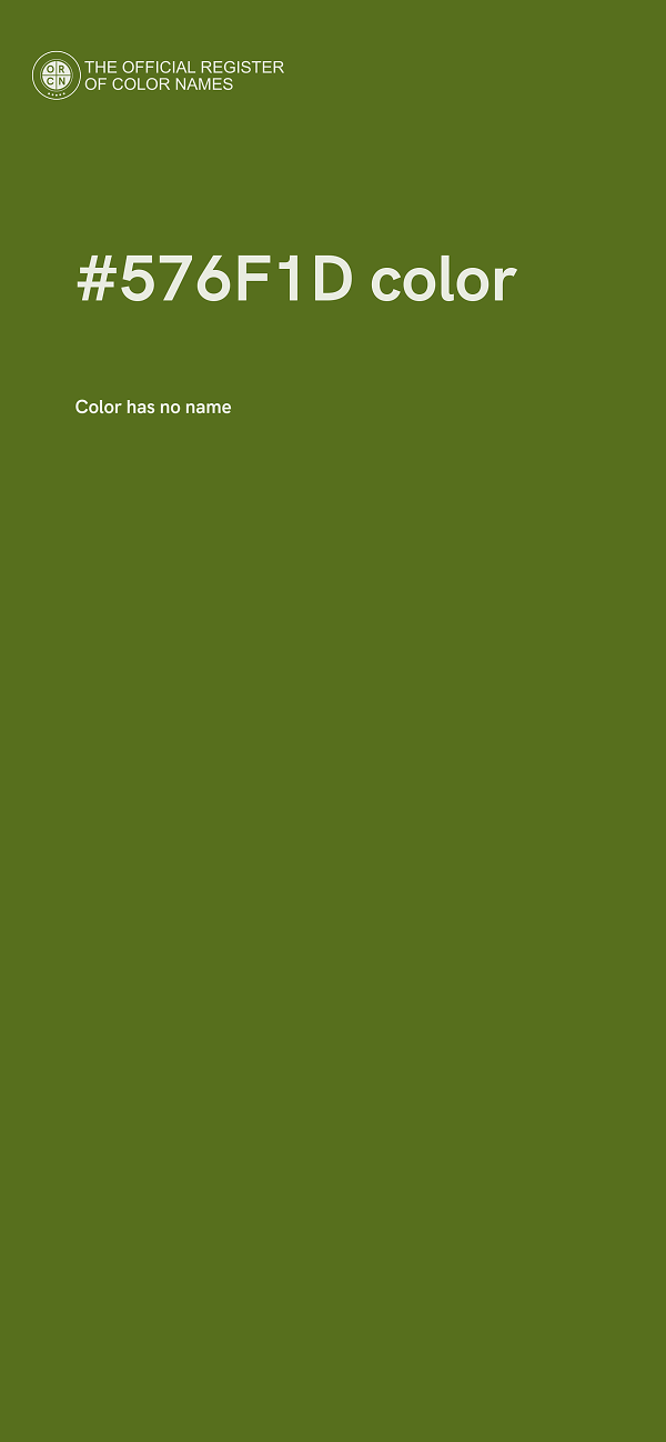 #576F1D color image