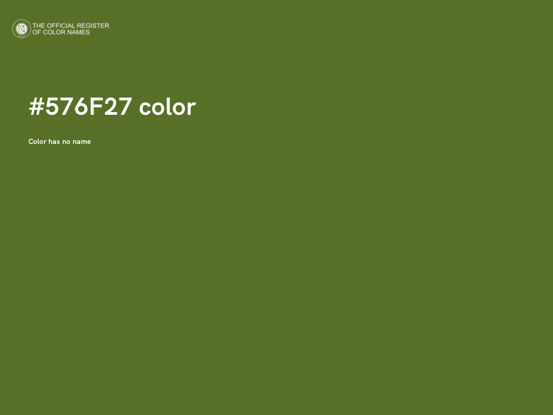 #576F27 color image