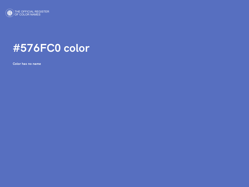 #576FC0 color image