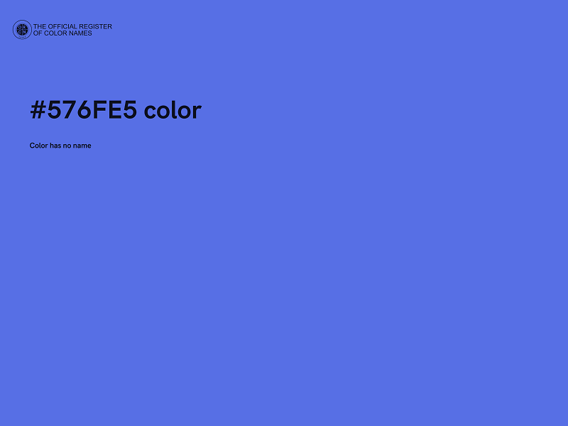 #576FE5 color image