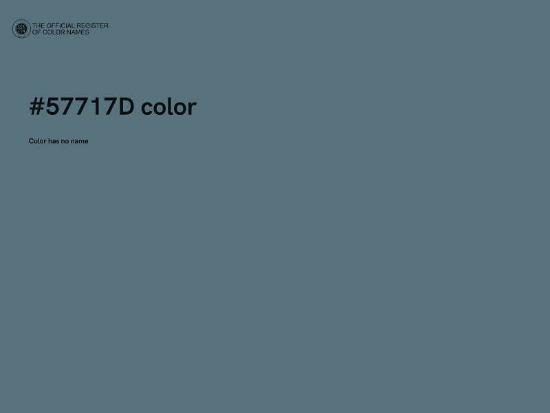 #57717D color image